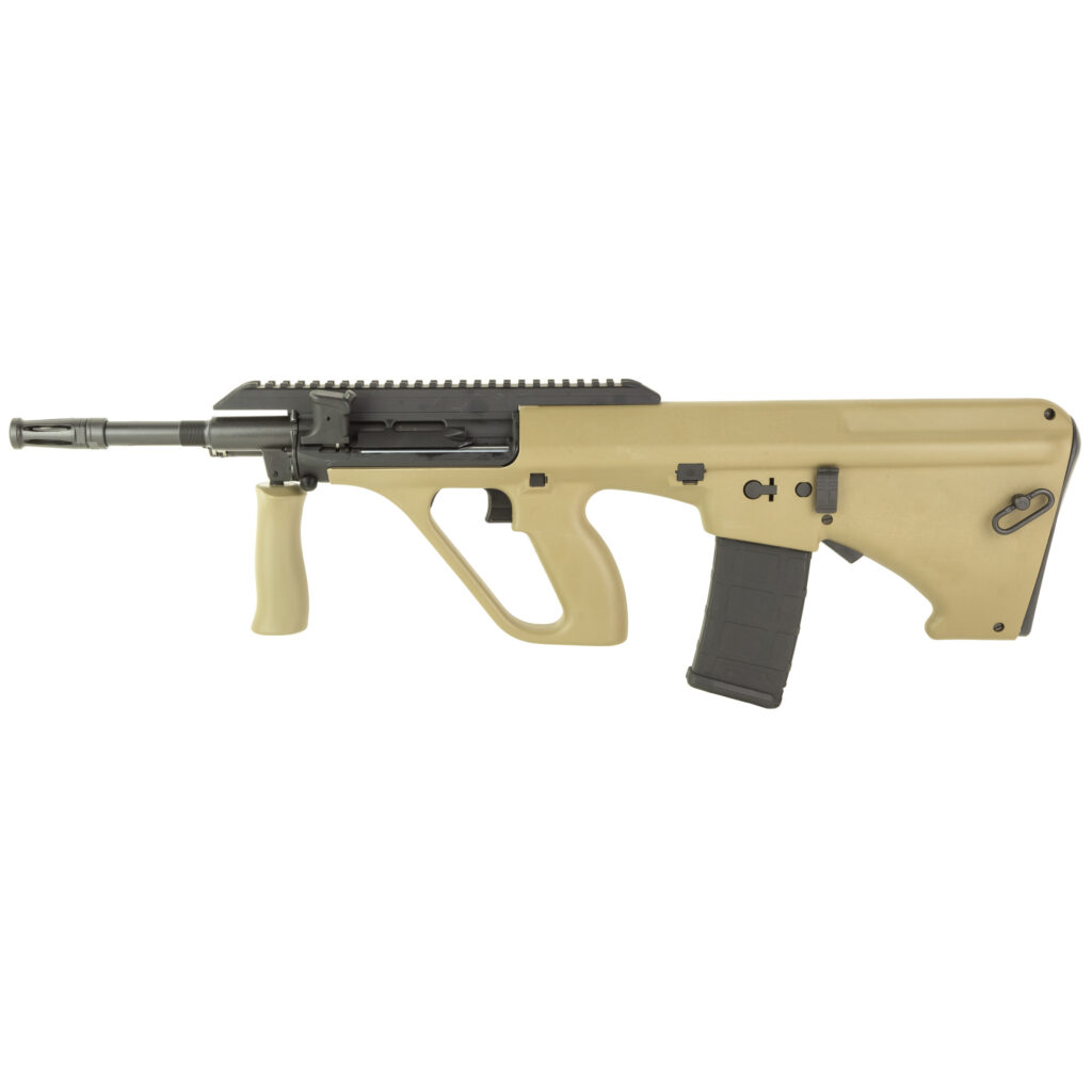 Steyr AUG A3 M2 556 Nato 16″ Barrel MUD NATO Stock AR Mag Pattern AUGM2A3MUDNATOEXT