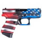 Glock 43 Constitutional Carry 9mm US Flag Cerakote & Holster UI4350204-CC - View 3