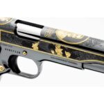 Colt 1911 Government 38 Super Cortes Conquerors Royal Blue Engraved Limited Edition 1 Of 200 SKC-CNQ-CORTS38 - View 2