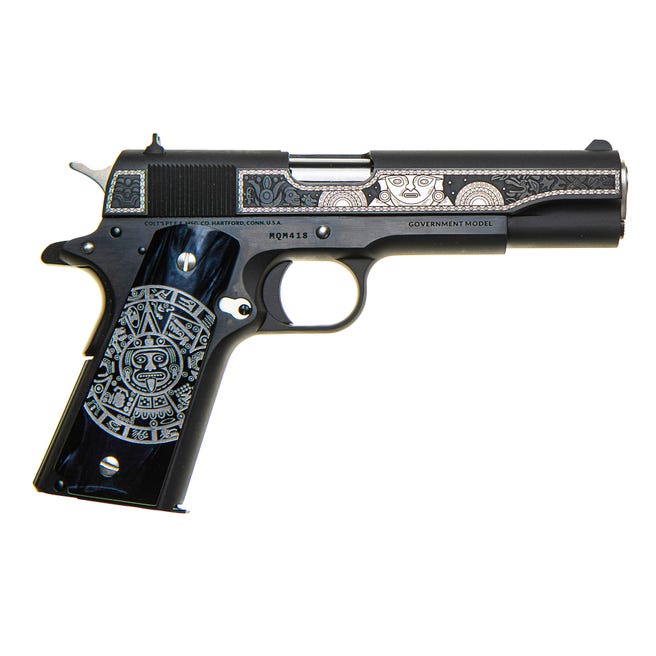 Colt 1911 Mama Quilla Moon Goddess 38 Super 1 OF 500 O1911C-38-MQM