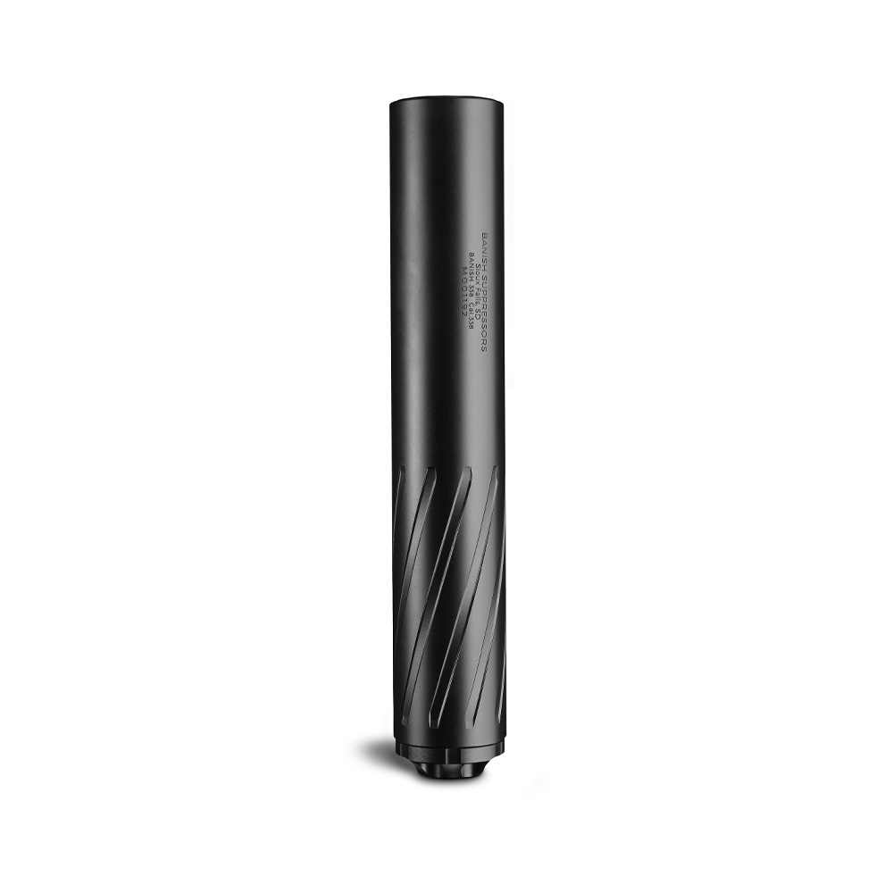 Banish 338 Direct Thread Titanium Silencer / Suppressor 223 to 338 Lapua Mag 5/8X24 100000110955