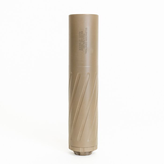 Banish 223 Direct Thread FDE Titanium Silencer / Suppressor 556 Nato 1/2X28 100000110476