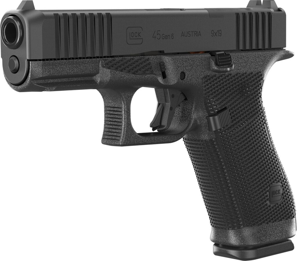 Glock Model 45 Gen 6 9mm ORS Optics Ready 10 Round Capacity P64550201