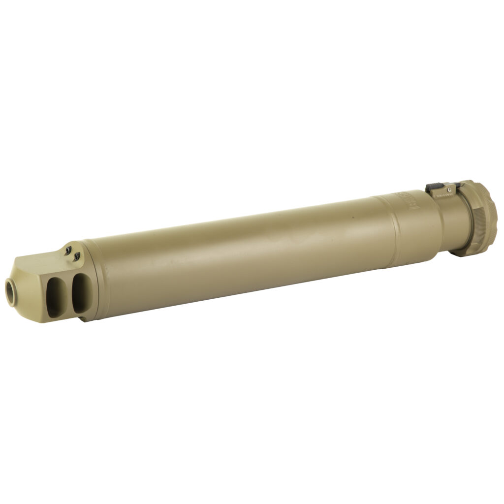 Barrett Manufacturing QDL FDE 50 BMG Silencer / Suppressor 50 Cal QD 12364