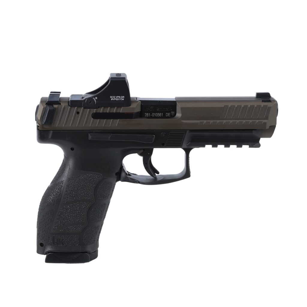 HK Heckler & Koch VP9A1 F 9mm W/ Holosun SCS Full Size VP9-A1 Midnight Bronze 81001301