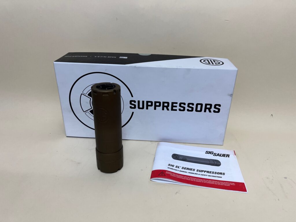 USED Sig SLH Suppressor 7.62mm Compact SLHC QD