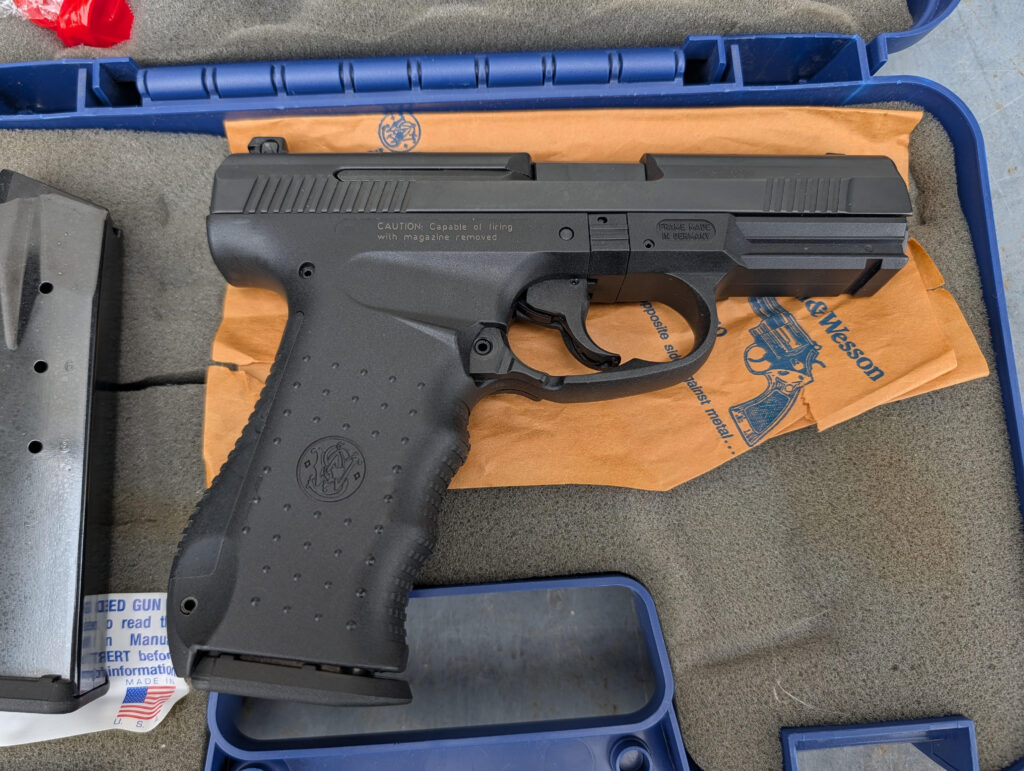 Pre-owned Smith & Wesson SW990L 45 ACP 4.25″ Walther Frame