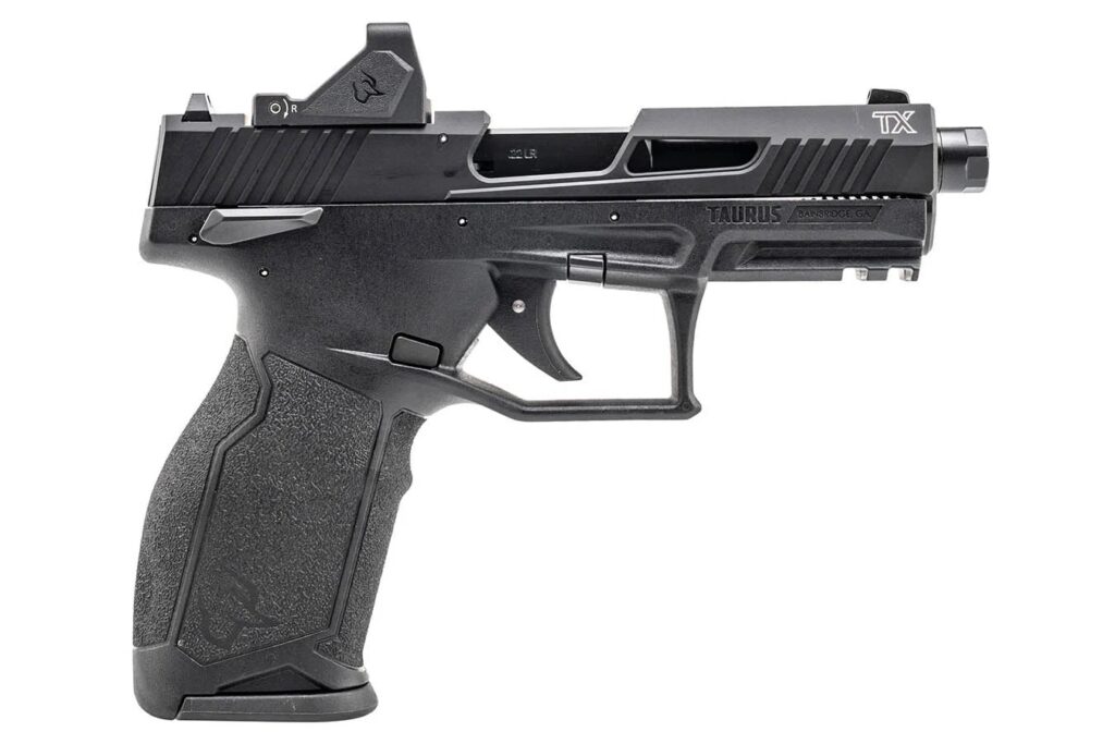 Taurus TX22 Gen 2 22 LR W/ Viridian RFX-11 Green Dot Threaded Barrel 1-2TX22P141-RFX11