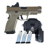Springfield XDM Elite 10mm 4.5″ Barrel W/ Viridian RFX11 4- Mags & Slim-Tuk Holster XDME94510FOSP-SS26 - View 1