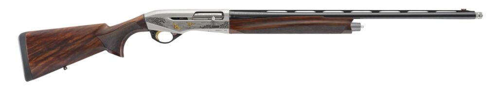 Benelli Montefeltro Silver Featherweight 20 Ga Semi Auto 26″ Barrel Walnut Stock 10935