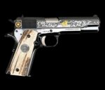 Colt 1911 38 Super Texas Ranger 5″ Barrel Engraved Blue 1 of 250 O1911C-38-FTXR - View 1
