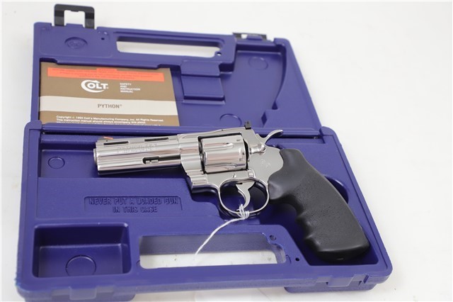 Colt Python .357 Mag 4″ Stainless 1994 357 snake gun (Used) – PY8992