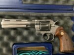 Colt Python 357 mag Stainless Steel SS 6” 1982 Python (Used) – K96152 - View 1