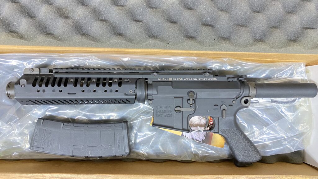 Used Spirit Gun Mfg. SGM9PB 5.56 Pistol Noveske Components (Used) – 0900419