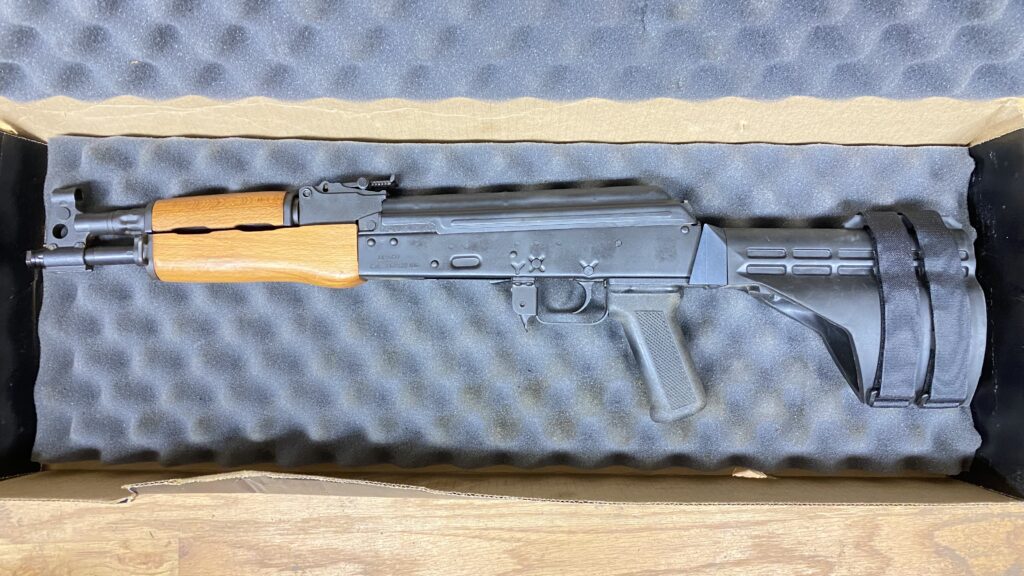 Used Century Arms Romanian Made Draco Pistol 7.62×39 w/ brace (Used) – DB-2099-16
