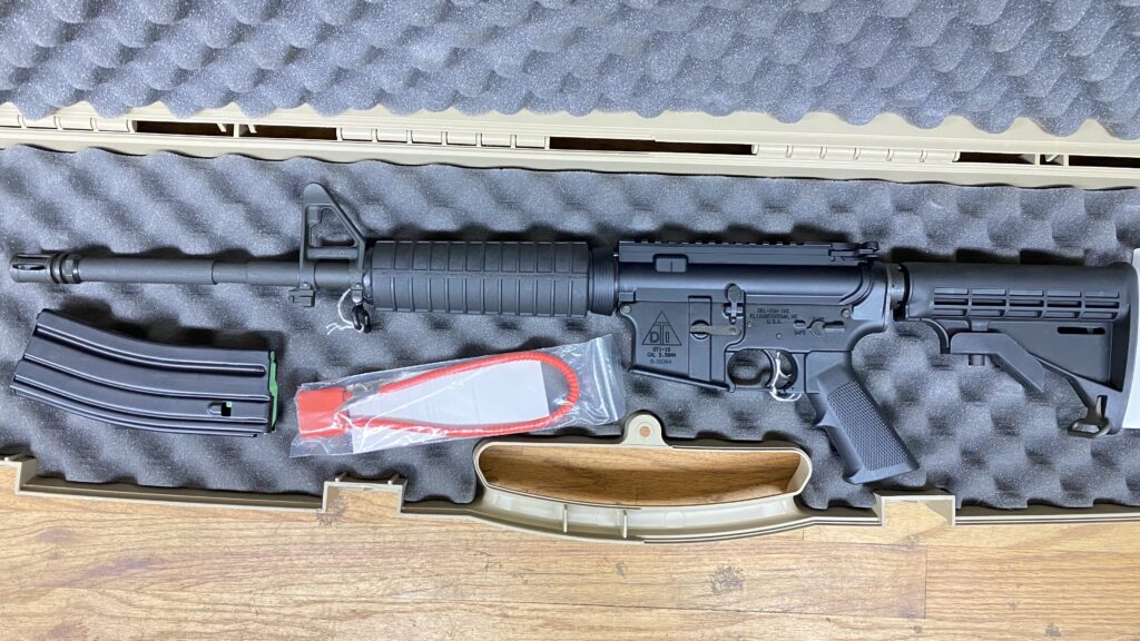 Used Del-Ton DTI-15 5.56 NATO 16″ 1/9 30 rd Rifle (Used) – B-39364