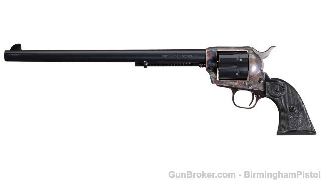 Colt 3rd Gen 45 SAA 12″ Buntline Special Blue/Case (Used) – SA39851