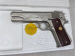 Colt 1911 Ohio 175th Anniv. Comm. Series 70 Govt 45 5″ Nickel Walnut (Used) – 49956g70 - View 4