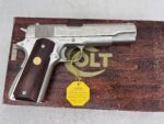 Colt 1911 Ohio 175th Anniv. Comm. Series 70 Govt 45 5″ Nickel Walnut (Used) – 49956g70 - View 12