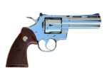 Used Colt Python 357 Mag Nickel 4″ Barrel Circa 1979 V-Prefix (Used) – V57458 - View 1