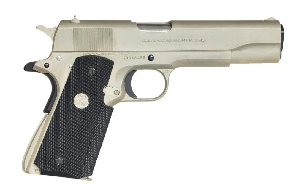 USED COLT MARK IV SERIES 70 GOVERNMENT MODEL SEMI AUTO 45 ACP (Used) – 70B48455