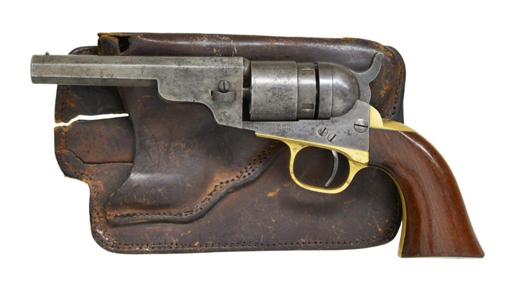 USED COLT 1862 CARTRIDGE REVOLVER 38 RF (Used) – 1076