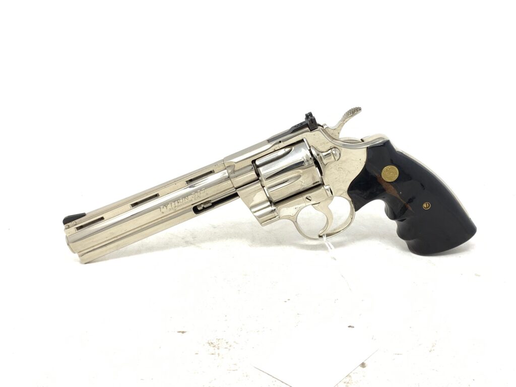 Colt Python 357 Mag Nickel 6″ 1981 (Used) – K18968