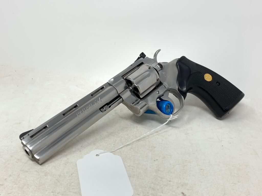 Colt Python 357 Mag Stainless 6″ 1982 (Used) – K90918