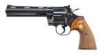 Colt Python 357 Mag 6″ Polished Nickel 1981 (Used) – 50616 - View 1
