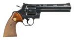 Colt Python 357 Mag 6″ Polished Nickel 1981 (Used) – 50616 - View 2