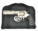 Colt Python 357 Mag 6″ Polished Nickel 1981 (Used) – K68623 - View 1