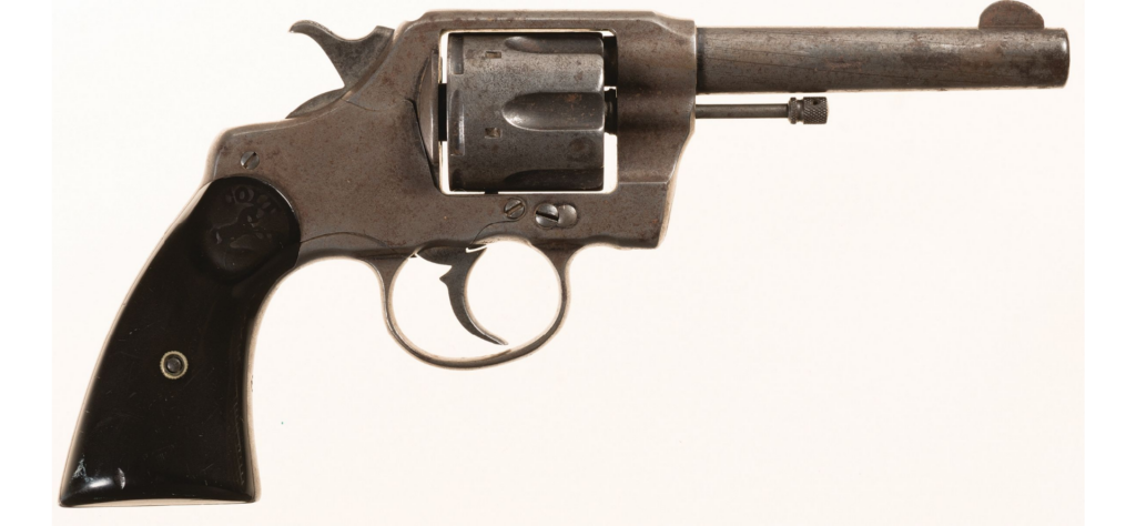 COLT 1903 NEW ARMY & NAVY D/A 38 LC 4.5″ BLUE (Used) – 261301