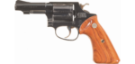 Smith & Wesson S&W Model 36 38 Special 3″ Blue Goncalo Alves 1957-1962 (Used) – 145513 - View 1