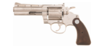 Colt Diamondback Revolver 38 Special 4″ Nickel Walnut 1973 (Used) – D55926 - View 1
