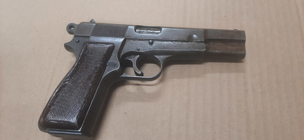 Rare Browning Hi-Power 9mm with Waffenamt – Good Condition (Used) – 161509