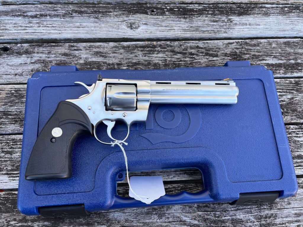 Colt Python 357 Mag Stainless 6″ Barrel Circa 1994 (Used) – PY9631
