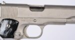 1974 Colt Combat Commander Electronickel Finish 45 ACP Very Good Condition (Used) – 70SC32738 - View 3