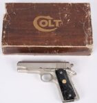 1974 Colt Combat Commander Electronickel Finish 45 ACP Very Good Condition (Used) – 70SC32738 - View 6