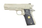 1972 Colt Combat Commander Steel Frame in Satin Nickel – Very Good Condition (Used) – 70SC3454 - View 2