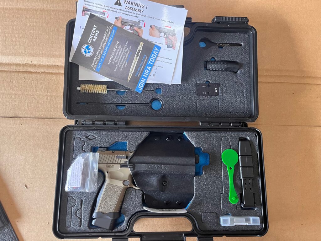 Canik TP9SF Elite Salient 9mm FDE USED HG6481D-N (Used) – 21BN11209