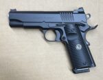 Wilson Combat ACPFS45A ACP Full-Size SAO 45 ACP 5″ 8+1 Black Armor-Tuff Carbon Steel Frame/Slide Black G10 Eagle Claw Grips Ambi Thumb Safety (Used) – WC28725 - View 2