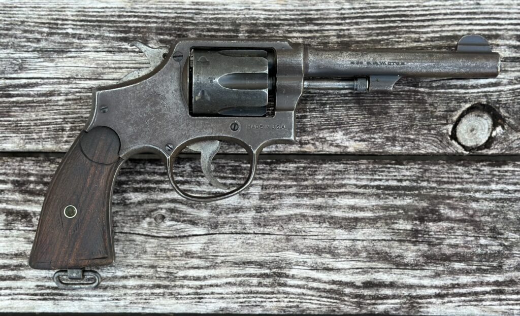 WWII Smith & Wesson M&P Victory 38 S&W British Proof US Property Marked (Used) – V203468