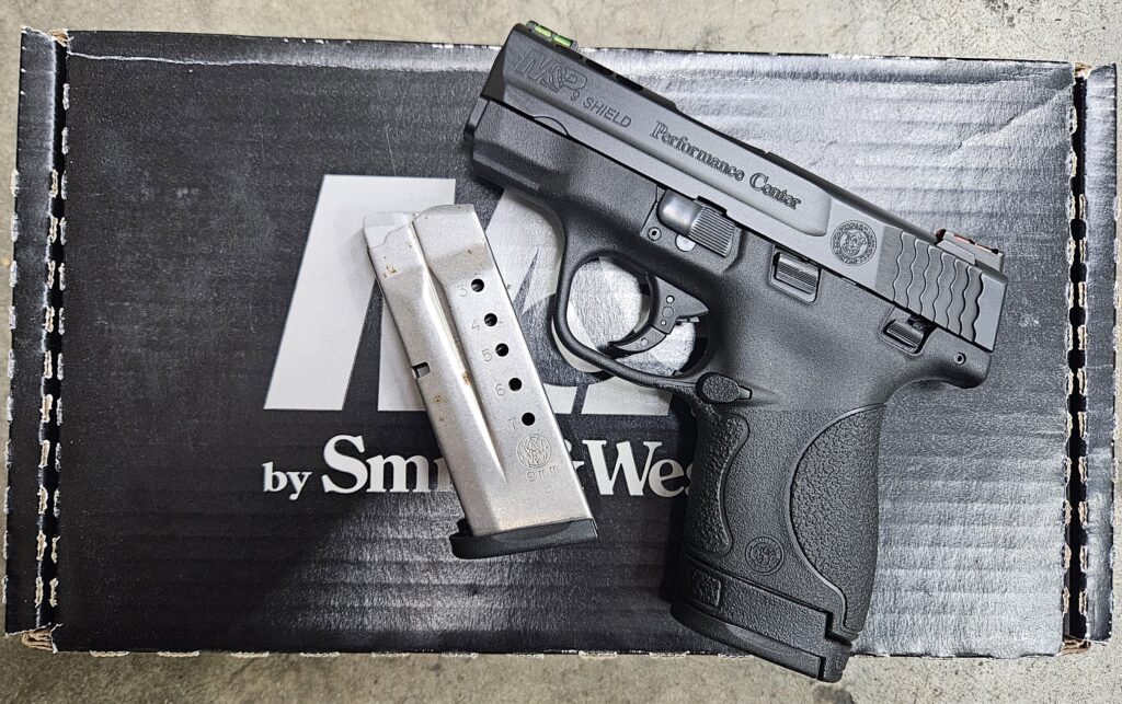 Used Smith & Wesson Performance Center 9mm Ported Shield 10108 (Used) – HYA0932