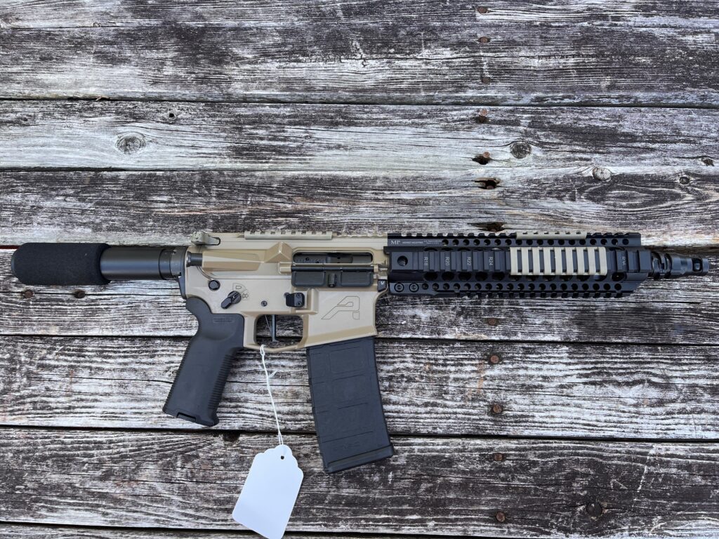 Aero Precision AR-15 Pistol with Midwest Industries rail 556 (Used) – M4-0497000