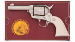 Scarce Colt 3rd Gen Storekeeper’s Model Single Action Army .45 LC – 4″ Nickel Finish SAA (Used) – SA70995 - View 1