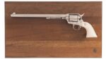 Colt Buntline Special Single Action Army Revolver 3rd Generation 44–40 Nickel (Used) – SA68726 - View 1