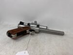 Ruger Mark II Competition Target Model 22 LR Stainless w Scope Circa 1993 (Used) – 218-12727 - View 2