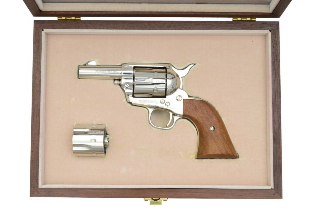 Colt SAA Single Action Army 44-40 & 44 SPL Dual Cylinder 3rd Gen Sheriff’s Model (Used) – SA42306
