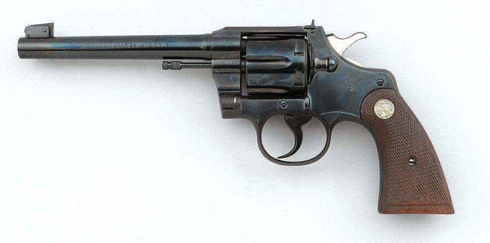 Colt Officers Model Target 22 LR 6″ Barrel 1947 (Used) – 50179