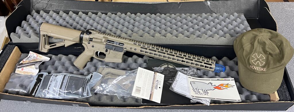 Noveske N4 Infidel Gen 3 AR-15 Rifle 5.56mm 30rd FDE AR15 G3R-137-556-N-FDE (Used) – B20019